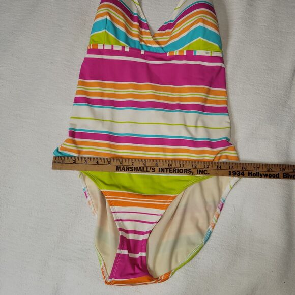 Sand N Sun Swimsuit Womens One Piece Bathing Suit Sz 18W/20W Plus Size Pool - Picture 9 of 16